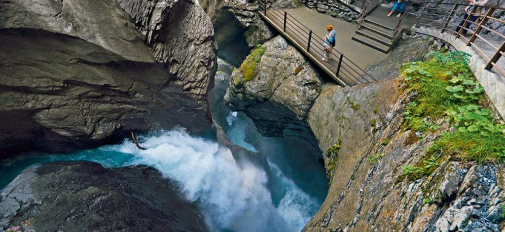 Les chutes du Trümmelbach