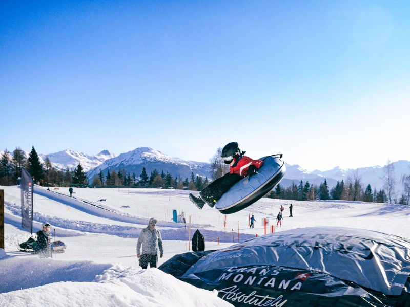 Snow Island à Crans-Montana