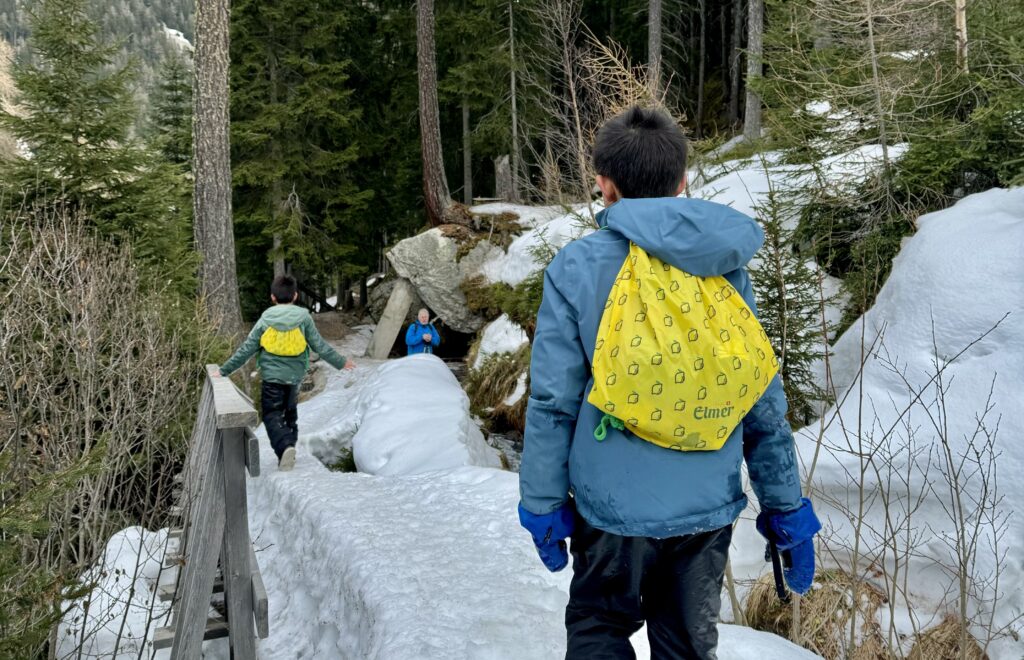 Sur le bisse du ruisseau à Champex