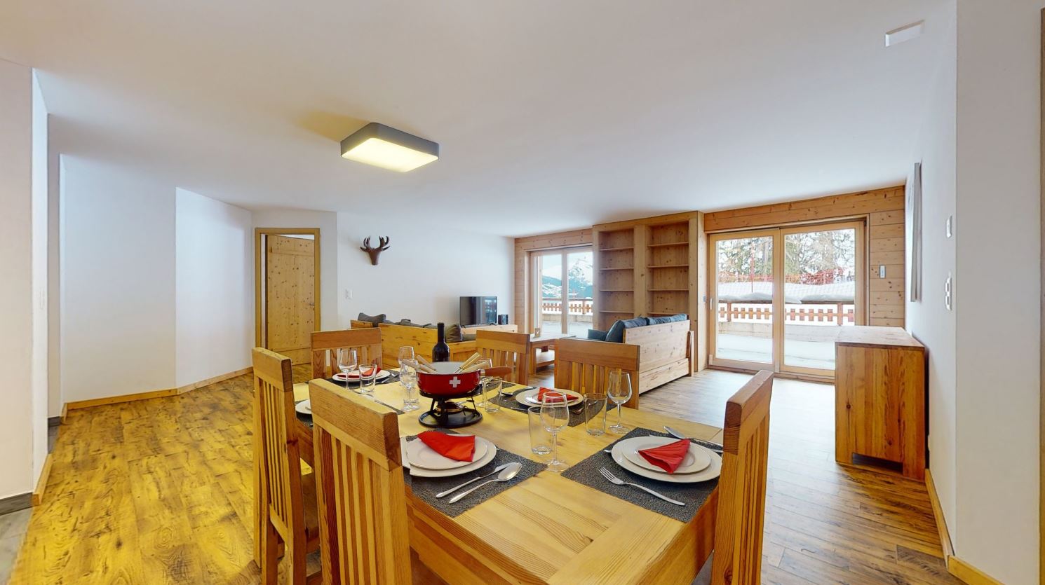 Chalet familial sur les pistes