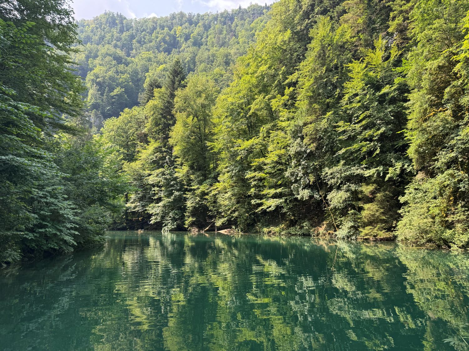 Lac Vert dans le Jura